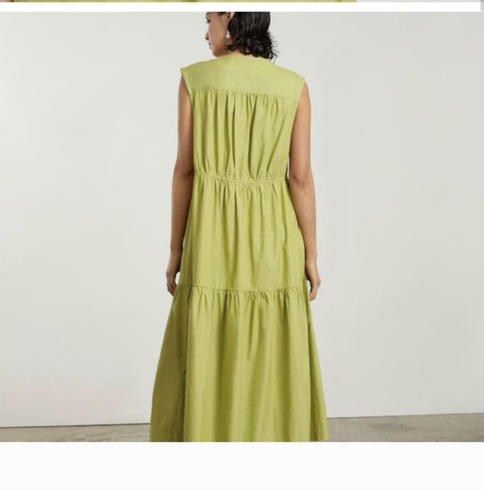 Everlane Tiered Midi Dress XS - Picture 2 of 12